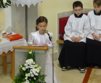 Prvé sväté prijímanie v Medzibrodí nad Oravou 12.6.2016
