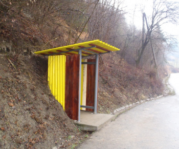 Výstavba autobusovej zastávky