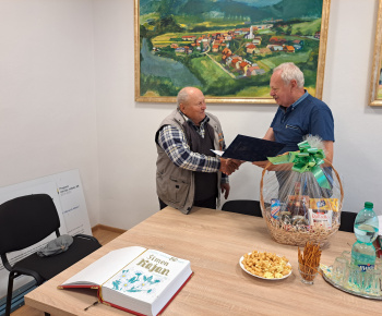 Aktuality / Občan obce p. Šimon Kajan sa v týchto dňoch dožil významného životného jubilea - foto