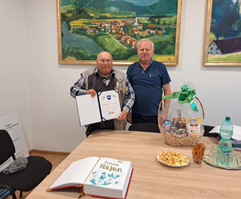 Aktuality / Občan obce p. Šimon Kajan sa v týchto dňoch dožil významného životného jubilea - foto