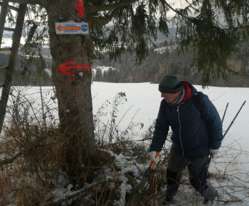 Aktuality / Príprava na VIII. ročník prechodu Medzibrodským chotárom  - foto