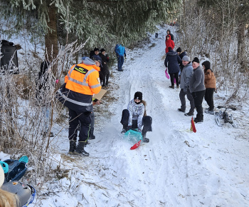 Aktuality / Preteky na sánkach na Lašteku - 19.1.2025 - video